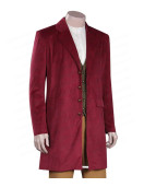 Martin Freeman The Hobbit Maroon Coat |Bilbo Baggins Maroon Coat